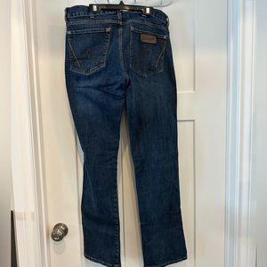 Wrangler men’s jeans 33x34 retro slim straight
